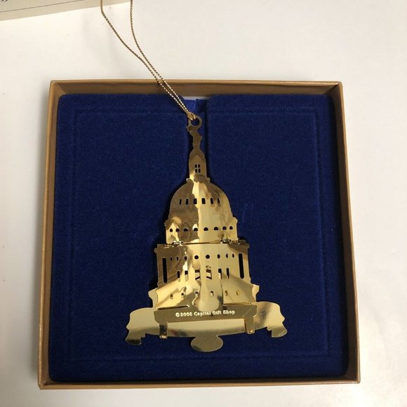 2005 TEXAS CAPITOL ORNAMENT – Texas State Capitol - Box & Pamphlet - Picture 7 of 8